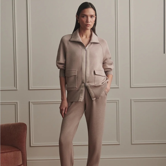 Varley Roxbury Zip-Through Sweater